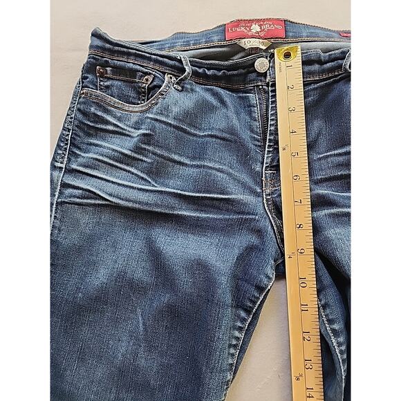 Lucky Brand Mid Rise Straight Sweet Jeans Denim Womens Size 10/30 - Picture 6 of 8